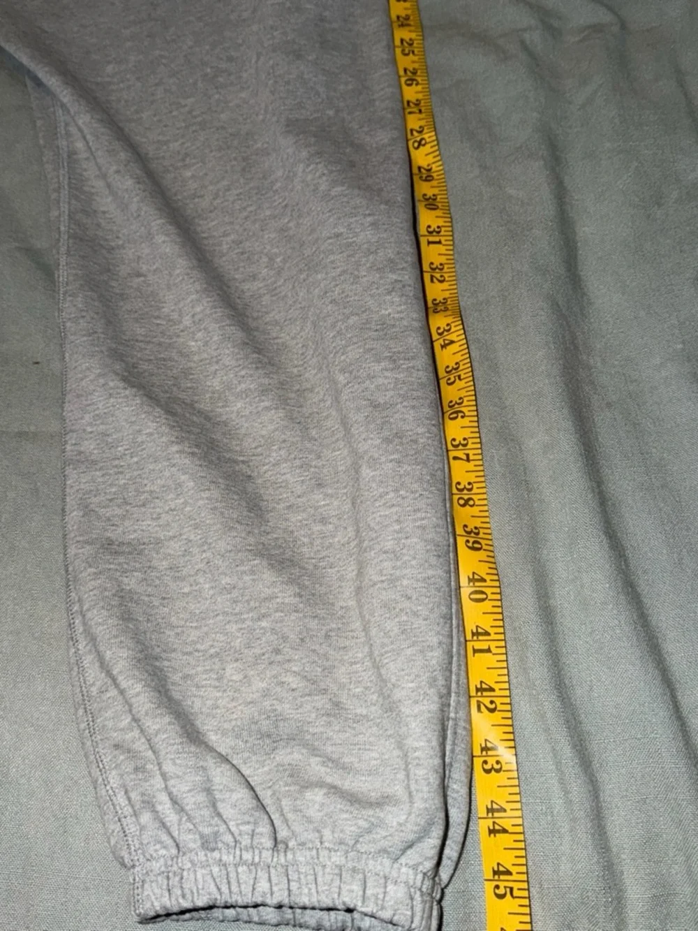 Nike Light Gray Heather Joggers with White Swoosh